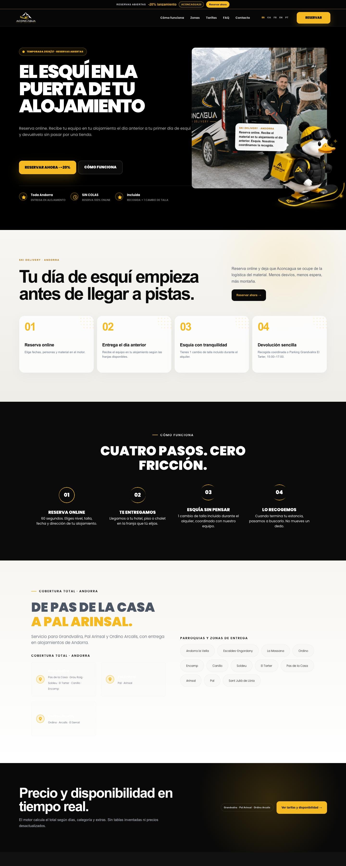 Aconcagua Ski Delivery — Turismo y alquiler
