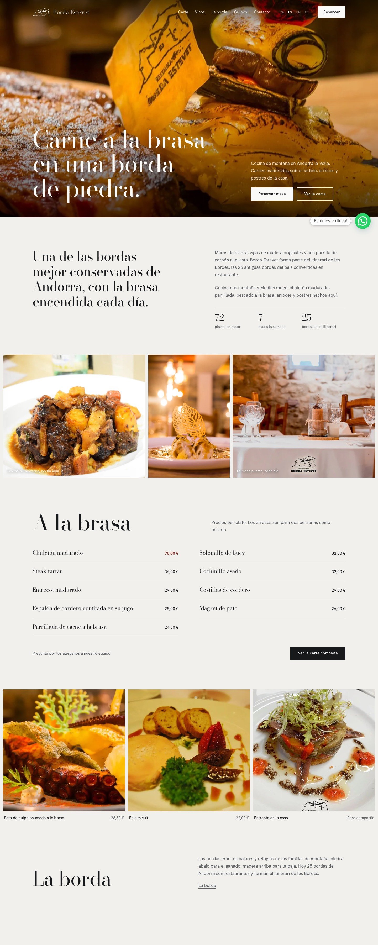 Borda Estevet — Restaurante en Andorra la Vella