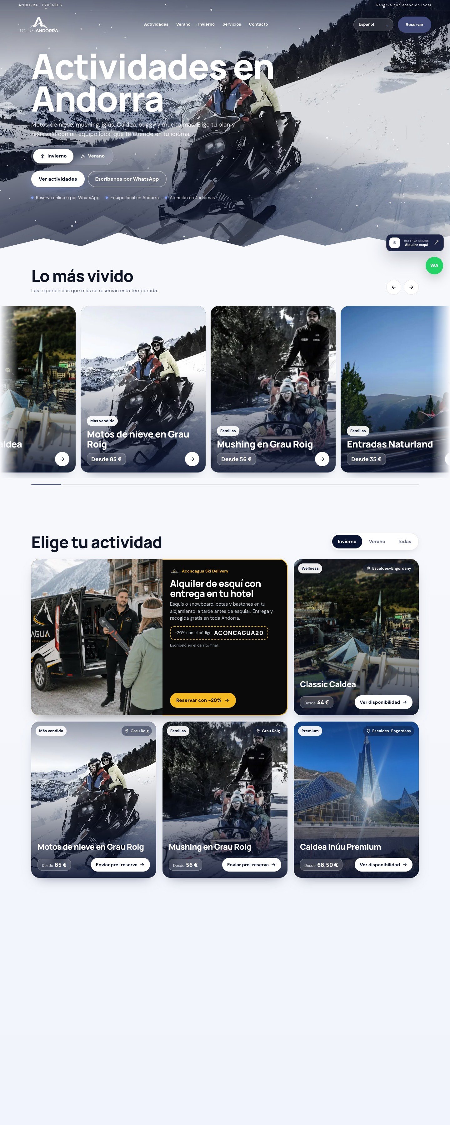 Tours Andorra — Experiences