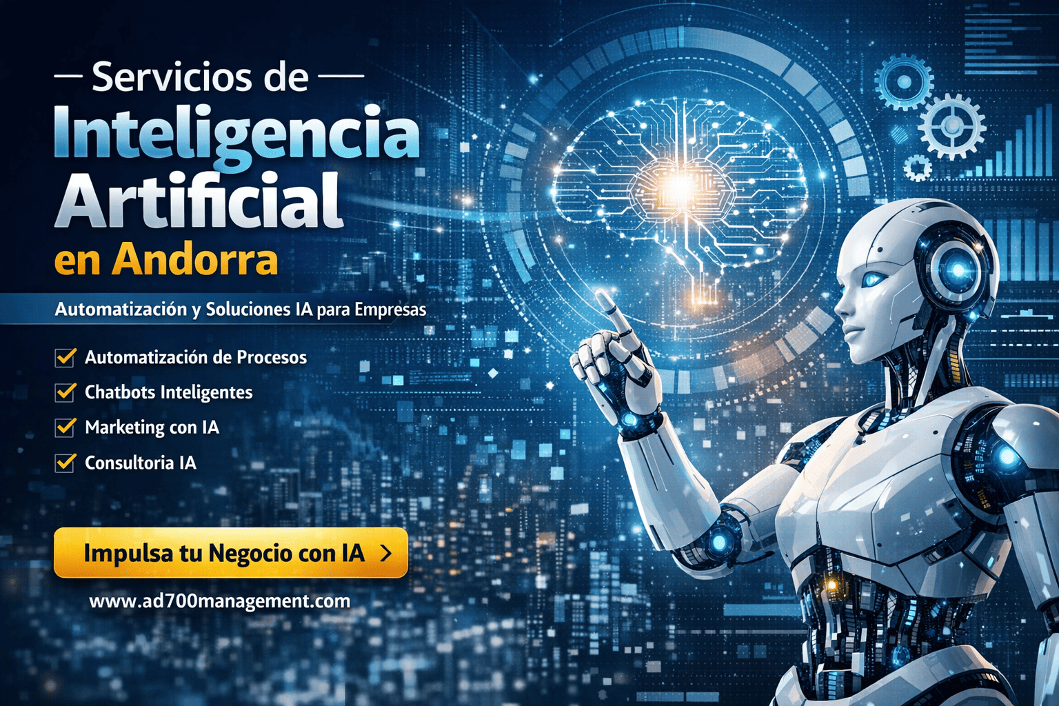 Servicios de Inteligencia Artificial en Andorra: cómo las empresas están automatizando procesos y multiplicando resultados con IA
